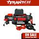 Carbon 12k 12000lb Electric Winch Synthetic Rope To Suit Mitsubishi Triton Mq Mr