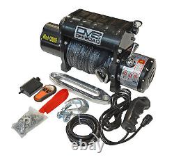 DV8 Offroad 12,000 lbs. Winch with Synthetic Rope