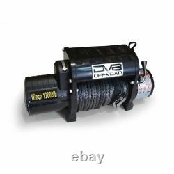 DV8 Offroad WB12SR 12000 lbs. Winch Synthetic Rope NEW