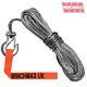 Dyneema Synthetic Winch Rope 15m X 5mm With ¼ Clevis Hook