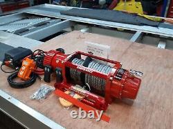 ELECTRIC, 13500LB WINCH FOR RECOVERY TRUCK + 9MM SYNTHETIC ROPE £359.00 inc vat