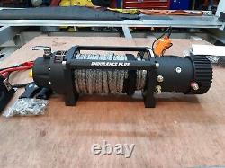 ELECTRIC RECOVERY TRUCK WINCH & PLATE NEW 7.2HP SYNTHETIC ROPE £389.00 inc vat