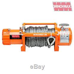 ELECTRIC WINCH 13500lb 12V SYNTHETIC ROPE WINCHMAX 4x4/RECOVERY Wireless Dyneema