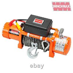 ELECTRIC WINCH 13500lb 24V SYNTHETIC ROPE WINCHMAX 4x4/RECOVERY WIRELESS DYNEEMA