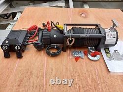 ELECTRIC WINCH 13500lb FOR RECOVERY TRUCK 12V WINCH WITH SYNTHETIC ROPE