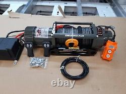 ELECTRIC WINCH NEW 7.2HP MOTOR TRUCK SYNTHETIC ROPE £379.00 inc vat