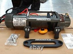 ELECTRIC WINCH SYNTHETIC ROPE RECOVERY TRUCK WINCH @ £379.00 inc vat