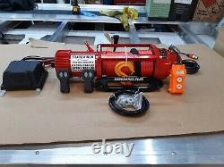 Electric 13500lb Winch 7.2hp Motor Recovery-truck Winch+synthetic Rope £379.00