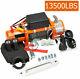 Electric Recovery Winch 12v 13500lb Carbon Series 4x4 Synthetic Dyneemauk Stock