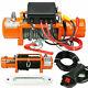 Electric Recovery Winch 12v 13500lb Carbon Series 4x4 Synthetic / Dyneema