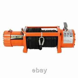 Electric Recovery Winch 12v 13500lb Carbon Series 4x4 Synthetic / Dyneema