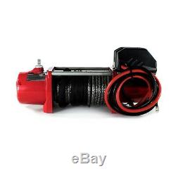 Electric Winch 13500lb Stealth 12v Synthetic Rope Wireless 4x4 UK Seller