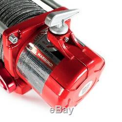 Electric Winch 13500lb Stealth 12v Synthetic Rope Wireless 4x4 UK Seller