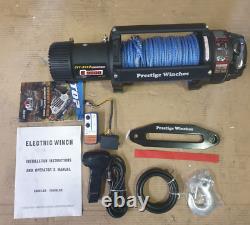 Electric Winch 15000 24volt Synthetic Rope