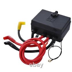 Electric Winch 6000LBS ATV UTE Offroad With Synthetic Rope Remote Control 12V