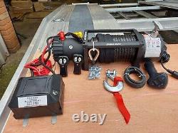 Electric Winch For Recovery Truck Recovery Winch With Synthetic Rope
