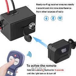 Electric Winch Off Road Waterproof Synthetic Rope Mount For Sports Car ATV NEW