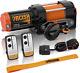 Electric Winch, Synthetic Rope Atv/utv/truck Winch Kit For Towing, Off Road Por