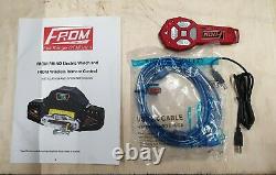 F. R. O. M Rhino 12v Winch 9.6 Synthetic Rope