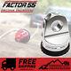 Factor 55 Loaded Prolink Shackle Mount Winch Thimble With Titanium Pin Silver