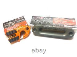 Factor 55 Orange UltraHook Winch Hook & Fairlead for Synthetic Rope Combo
