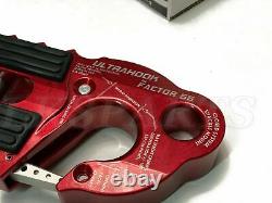 Factor 55 Red UltraHook Winch Hook For Up To 3/8 Winch Cable or Synthetic Rope