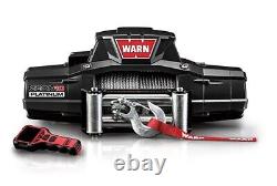 Genuine Warn 10,000 lb Winch Zeon Platinum 10K-S with Synthetic Rope 12V. 92815