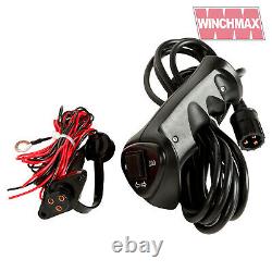 HYDRAULIC WINCH 15000 lb WINCHMAX ORIGINAL ORANGE winch + DYNEEMA SYNTHETIC ROPE