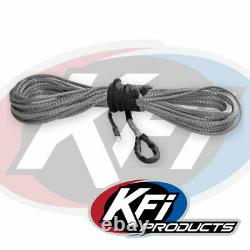 KFI Replacement Synthetic Winch Rope 15/64 X 38' Smoke 4000-5000LB SYN23-S38