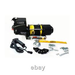 Kartt 4500 lbs (20kN) 12v Electric Winch Synthetic Rope (WK45012SB)