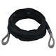 Lockjaw Synthetic Winch Line Tree Saver (3/8x 10-ft) Shackles Hmpe Fibers