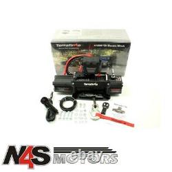 Lr A12000 Winch Synthetic Rope Wireless + Cable Remote Control Fits All. Tf3301