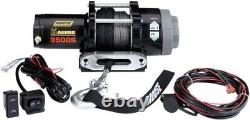 Moose Utility 104309 3,500-lb. Aggro Winch with Synthetic Rope 4505-0762