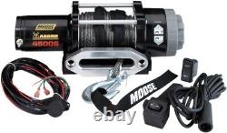 Moose Utility 104311 4,500-lb. Aggro UTV Winch with Synthetic Rope 4505-0764