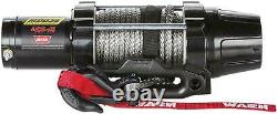 Moose Utility (By Warn) 4500lb UTV Winch With Synthetic Rope Dash Mounted Switch