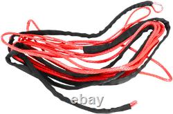 Moose Utility Red 1/4 x 50' Synthetic Universal ATV Winch Rope Cable