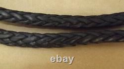 NEW 3/8x 140' Dyneema Winch Line, Synthetic Pulling Rope, 12-Strand Braid