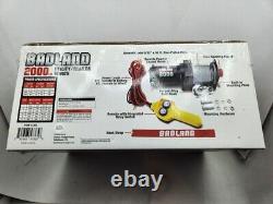 NEW Badland 2,000 lb. Winch with Synthetic Rope and Remote