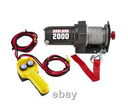 NEW Badland 2,000 lb. Winch with Synthetic Rope and Remote
