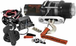 NEW QUADBOSS ATV ELECTRIC WINCH 3500 LB with SYNTHETIC ROPE 608703