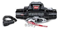 NEW Warn Zeon 10-S CE Winch with Synthetic Rope 12V 89611