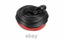 OFF ROAD BOAR 3/8 x 92ft Synthetic Winch Rope, 25000lbs Recovery Cable Line