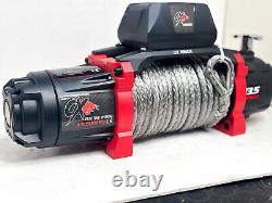 OX ELECTRIC WINCH 13500lb 12v SYNTHETIC ROPE WIRELESS RECOVERY OX-BULL VERSION
