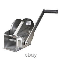 OZ LIFTING PRODUCTS OZ1500BWSS Hand Winch, 1500 lb, 6-57/64 in. Overall W 48RD54