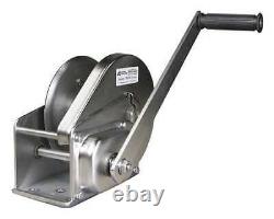 OZ LIFTING PRODUCTS OZ1500BWSS Hand Winch, 1500 lb, 6-57/64 in. Overall W 48RD54