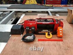 RECOVERY 13500LB WINCH SYNTHETIC ROPE TRUCK ELECTRIC WINCH @ £329.00 inc vat