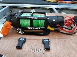RECOVERY TRUCK ELECTRIC WINCH HI-VIZ SYNTHETIC ROPE FREE COVER £325.00 inc vat