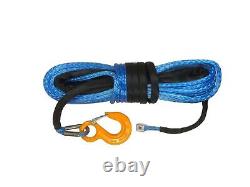 RECOVERY TRUCK Synthetic winch rope Dyneema choice of sizes UHMwPE fully rigged