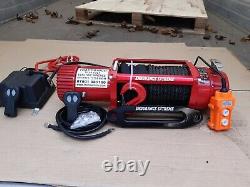 RECOVERY TRUCK WINCH H/D 14500LB 7.2HP TRUCK SYNTHETIC ROPE @ £395.00 inc vat