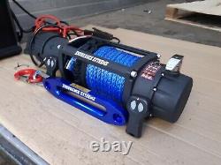RECOVERY TRUCK WINCH H/D 14500LB 7.2HP TRUCK SYNTHETIC ROPE @ £395.00 inc vat